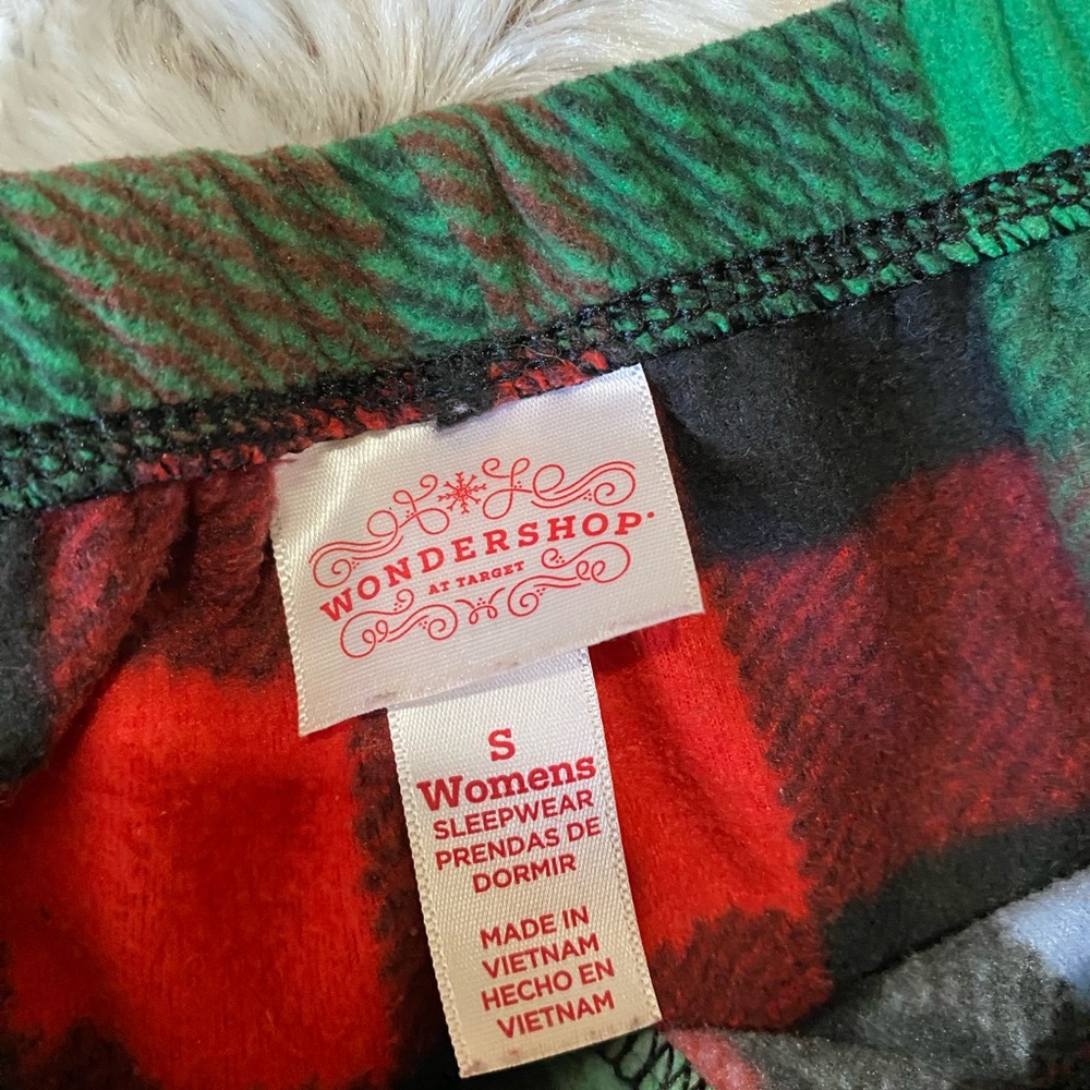 Plaid Lounge Target Pants - Picture 3 of 3